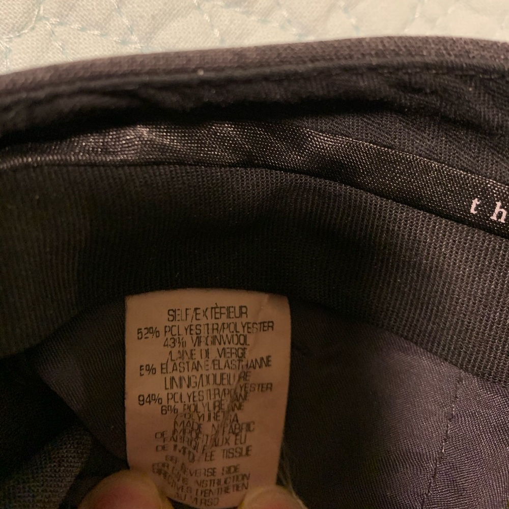 Theory DARK GREY women’s work dress pants Emery 2 - Picture 5 of 8